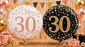 (image for) Age 30 Birthday Balloons
