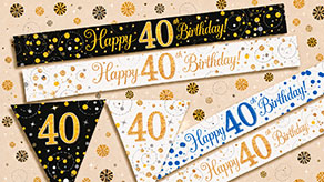 (image for) 40th Birthday Party Decorations