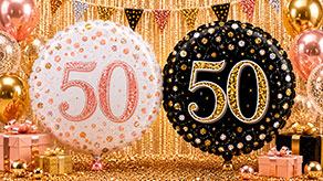 (image for) Age 50 Birthday Balloons