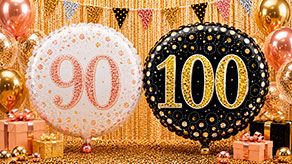 (image for) Age 90-100 Birthday Balloons