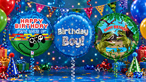 (image for) Birthday Boy Balloons
