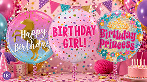 (image for) Birthday Girl Balloons