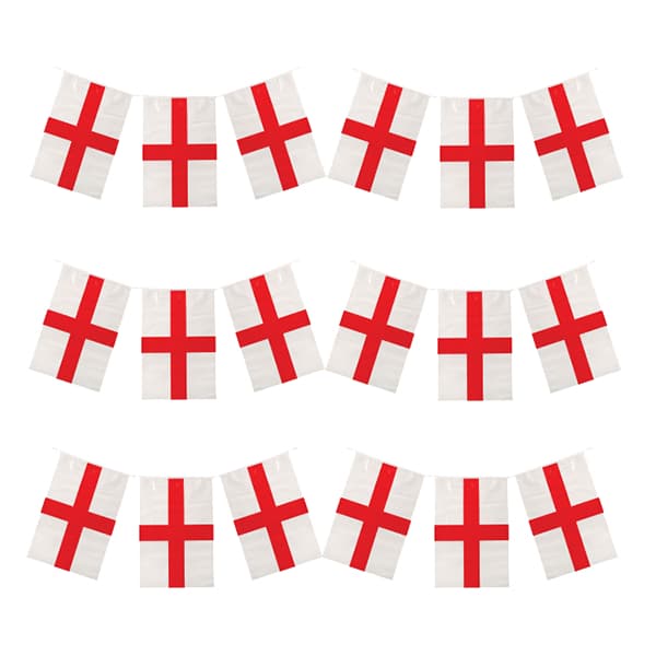 (image for) England St Georges Cross Flag Bunting