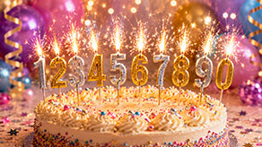 (image for) Cake Sparklers