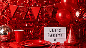 (image for) Red Party Theme