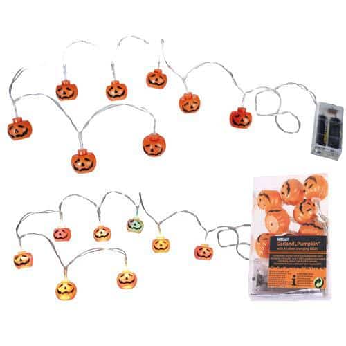 (image for) Halloween Pumpkin Light Garland