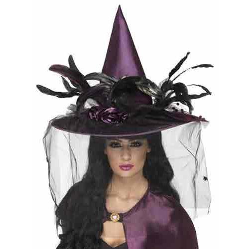 (image for) Deluxe Purple Witch Hat