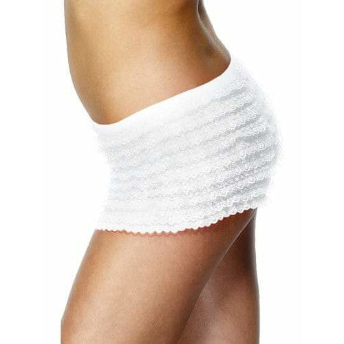 (image for) Ruffled White Panties