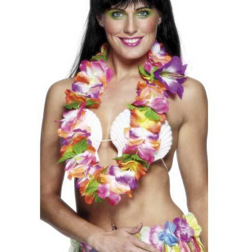 Multi Coloured Hawaiian Lei (image for) Multi Coloured Hawaiian Lei
