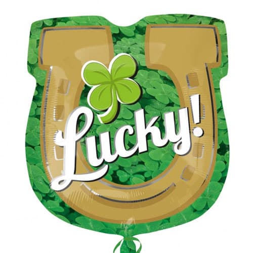 (image for) Lucky Horse Shoe Shaped Balloons