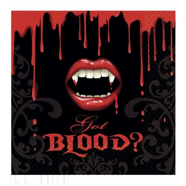 (image for) Fangtastic Luncheon Halloween Napkins x16