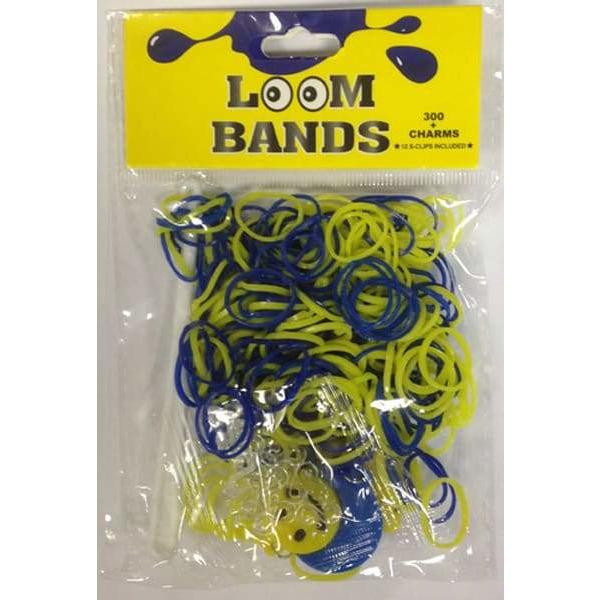 Blue And Yellow Loom Bands (image for) Blue And Yellow Loom Bands