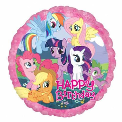 (image for) 18" Happy Birthday My Little Pony Foil Balloons