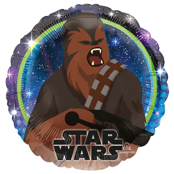 (image for) 18" Star Wars Chewbacca Foil Balloon