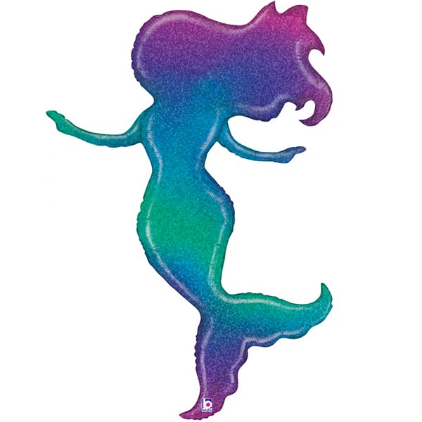 Glitter Mermaid Ballon (image for) Glitter Mermaid Ballon