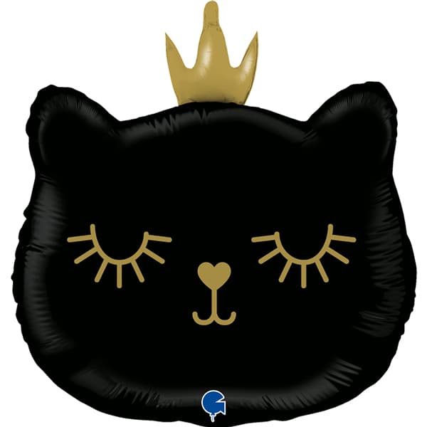 Black Princess Cat Balloon (image for) Black Princess Cat Balloon