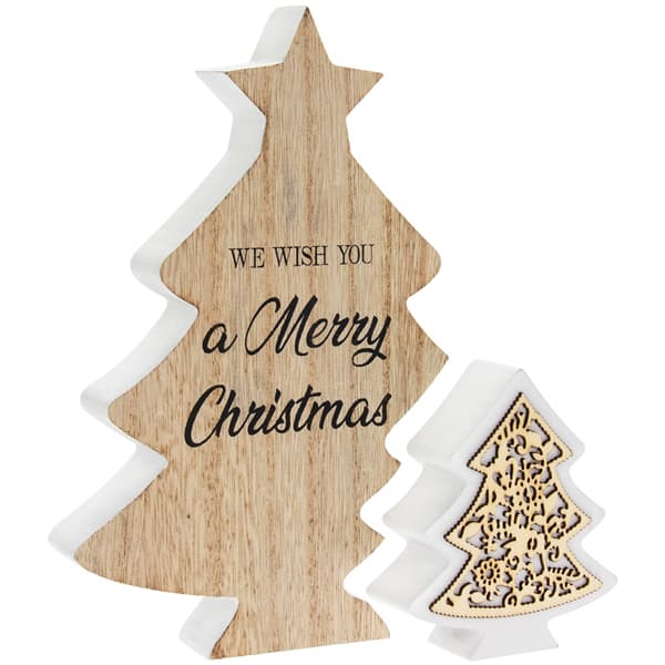 Merry Christmas Tree Plaque (image for) Merry Christmas Tree Plaque