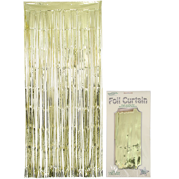 Metallic Gold Door Curtain
