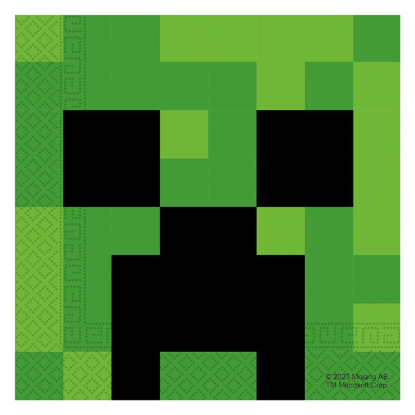 (image for) Minecraft Paper Napkins 20pk