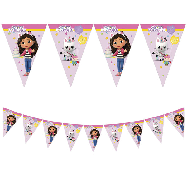 (image for) Gabby's Dollhouse Party Bunting