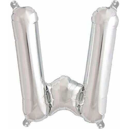 (image for) Silver Letter X Air Filled Balloons