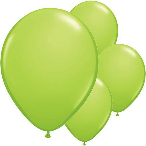 Lime Green Latex Balloons 6pk (image for) Lime Green Latex Balloons 6pk