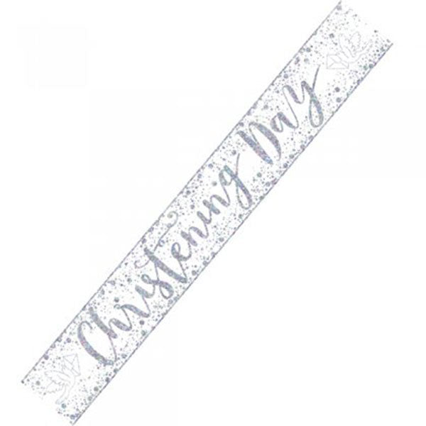 (image for) Christening Day Holographic Banners