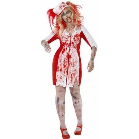 Curves Zombie Nurse Costume Size 28-30 (image for) Curves Zombie Nurse Costume Size 28-30