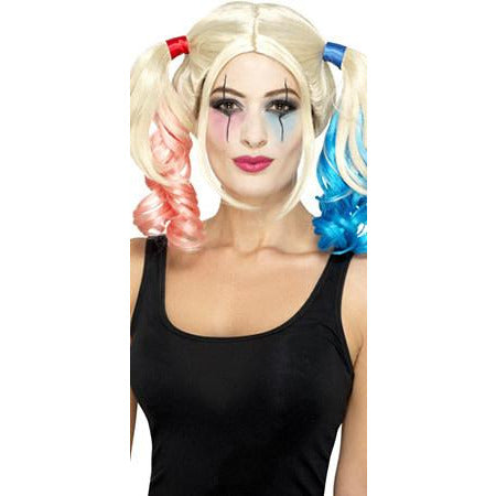 (image for) Twisted Blonde Harlequin Wig