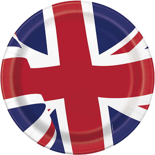 (image for) Best Of British Paper Party Plates 8pk