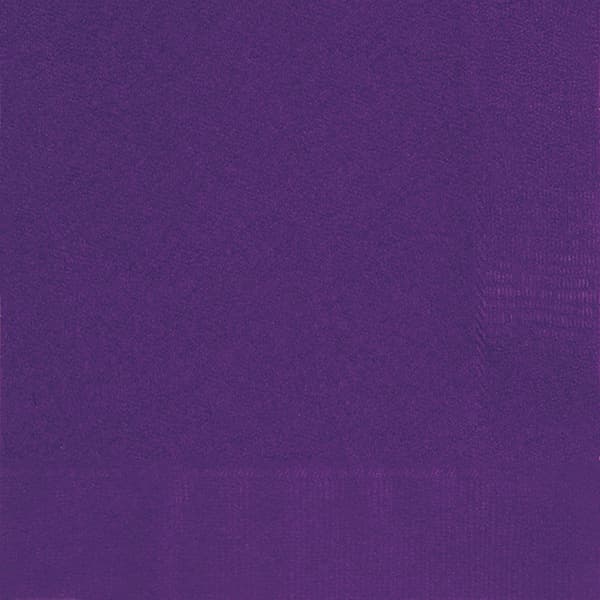 (image for) Deep Purple Paper Napkins 20pk