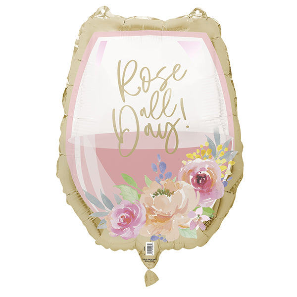 (image for) 17" Rose All Day Foil Balloon