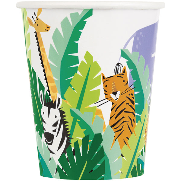 (image for) Safari Animals Paper Cups 8pk
